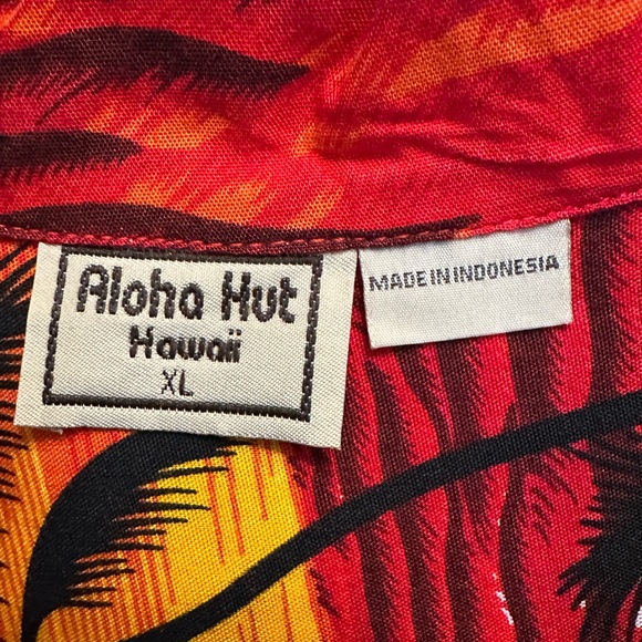 Aloha Hut Hawaii Sunset Hawaiian Shirt - Size XL - Picture 9 of 10